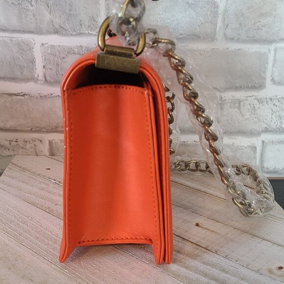Donna Bella Designs Crossbody Bag Orange NWT - Picture 5 of 12